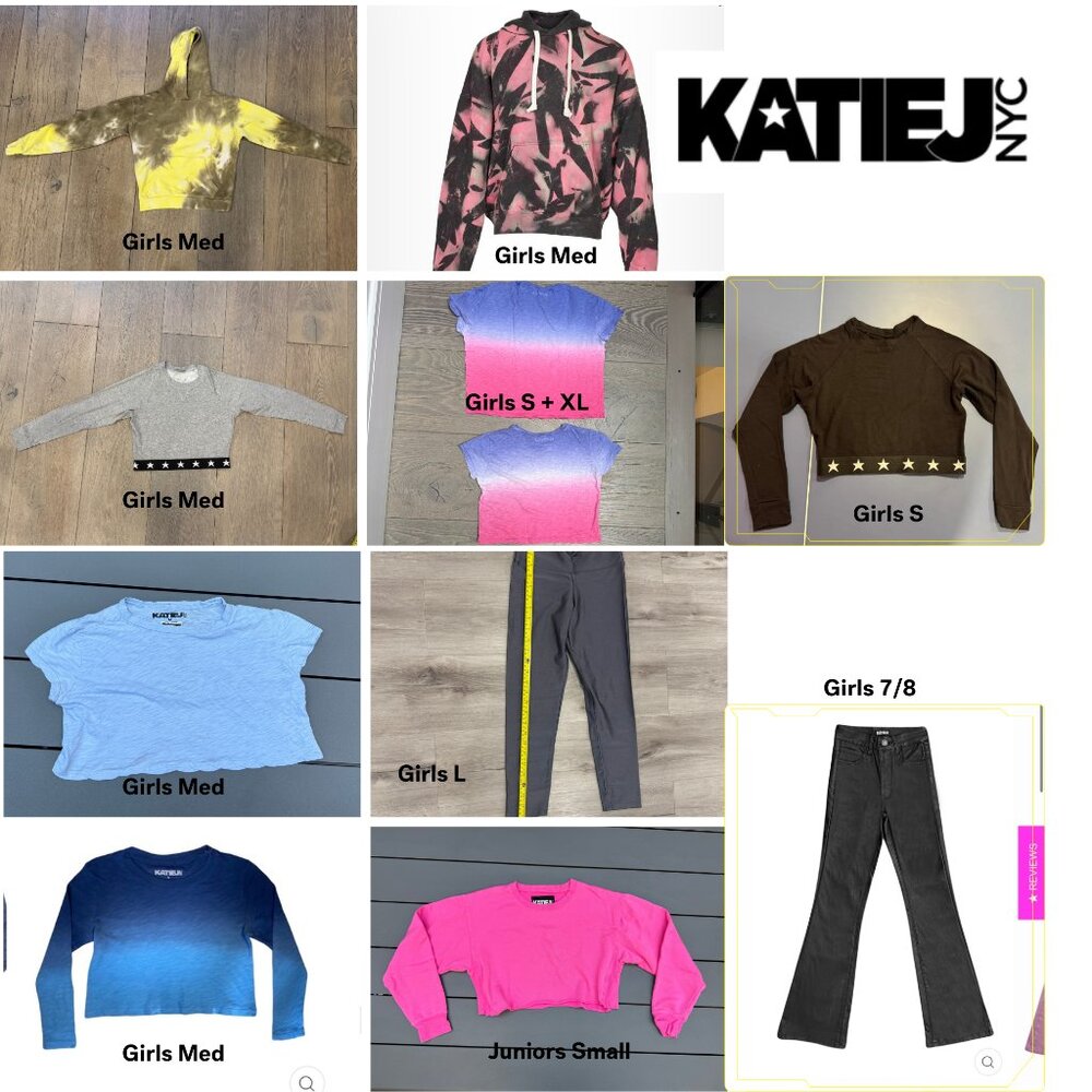 Katie J NYC girls assorted clothes